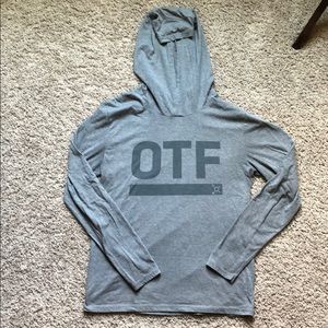 Orangetheory unisex hooded tee. Sz small